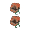 タトゥーシール 薔薇トライバル1