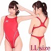 薄々競泳水着(ホットレッド) LL